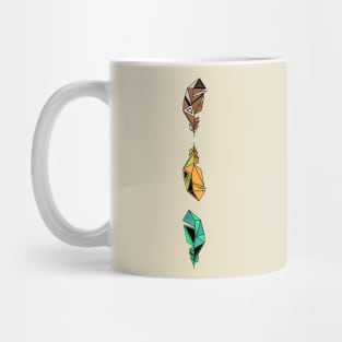 Feather Or Knife? Vertical Version Mug